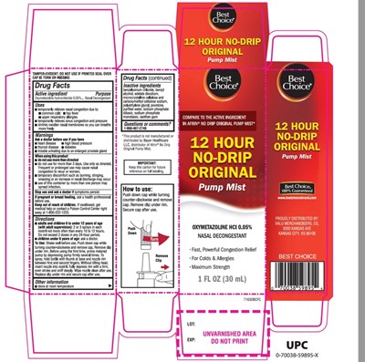 Best Choice No-Drip Original Nasal Mist - 304 1J nasal spray image